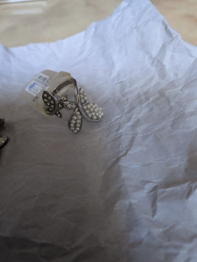 Selection of Costume  Jewellery Rings x 4 .Size - Medium.
