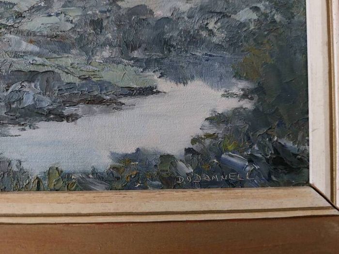 2 oil paintings- signed D. O'Donnell