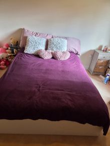JYSK King Size Bed & Mattress Like New