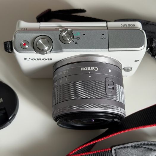 Canon EOS M10 Mirrorless Camera | 2 Lenses + Accessories