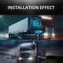 4pcs  LED Strip Lights for Decoration, Including Truck Lights Image 3