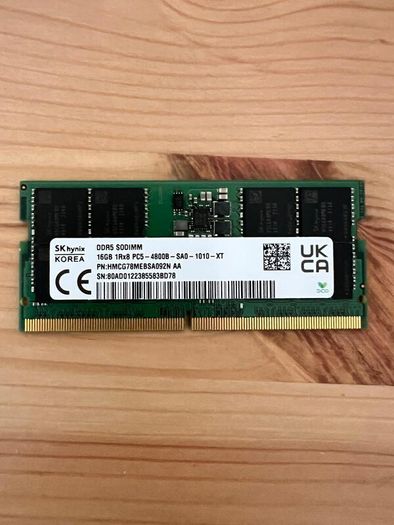 Sk Hynix 1x16Gb DDR5 4800b