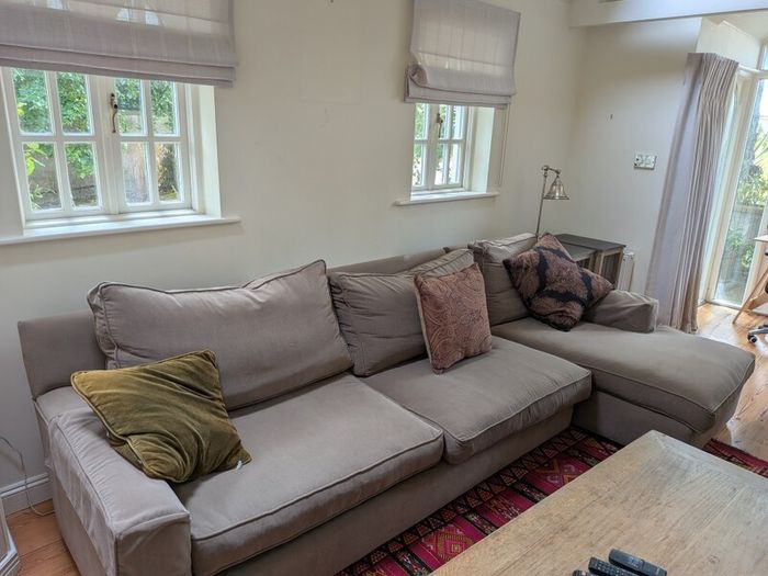 L shaped couch