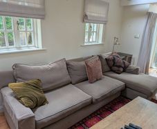 L shaped couch