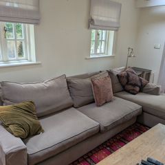L shaped couch