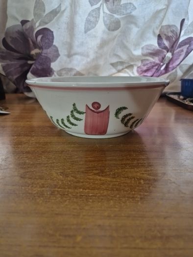 Vintage Hand Painted  Ceramic Bowl