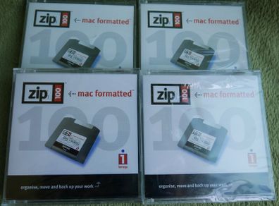 Iomega Zip Disk 100mb Zip-disk 100 Mb Pc (15 Each)