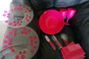 Beautiful pink picnic set