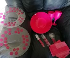 Beautiful pink picnic set