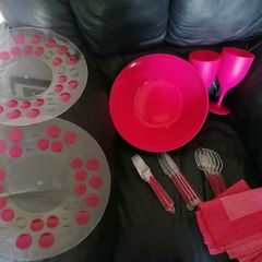 Beautiful pink picnic set