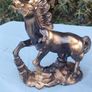 Two Polystone Decorative Horses Image 9