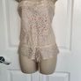 Off White Polka Dot Silk Y2K top from Jasper Conran Jeans size 14 Image 4