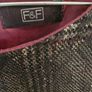 F & F Lace and Check Dress Size 14 Image 3