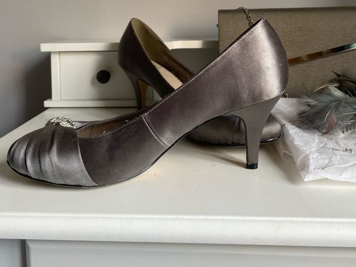 Mother of the Bride/Groom/Shoes Bag and Fascinator