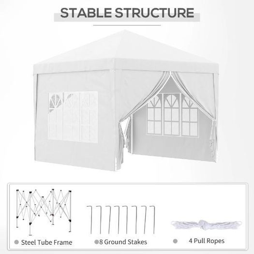 Pop-Up Gazebo 3 x 3m