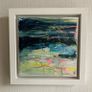 Valentines Gift Framed Original Abstract Painting Original Landscape Gift Image 10