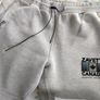 Mens Zavetti Canada Grey Cotton Joggers Large Image 3