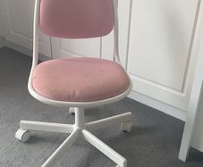 Ikea desk and chair