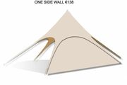 Sidewall high quality  special waterproof coating with UV 50+ and anti-mould protection.