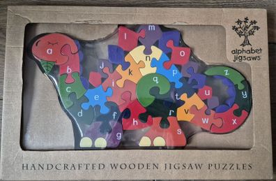 Alphabet dinosaur jigsaw puzzle Alphabet Jigsaws brand new
