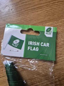 Irish car flags