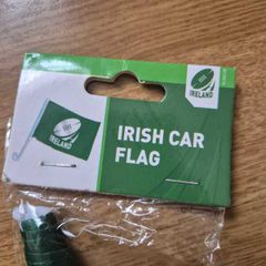 Irish car flags