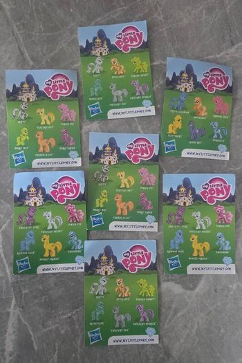 G4 Collector Cards off Mini Figures just 1 Euro Each - Selection 3 - MLP G4 My Little Pony