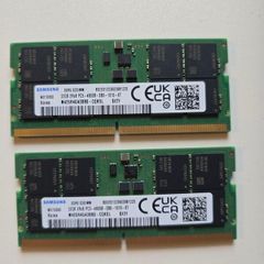 Dell Samsung 64gb [2 X 32gb] Ddr5 Pc5-38400 4800b Sodimm Ram Laptop Memory