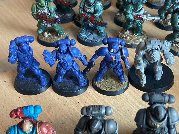 Warhammer 40k Dark Angels and general space marine lot