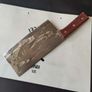 Personalized Cleaver Knife Bulldog By Di'Casteel Image 8