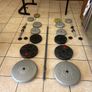 Cheap, Weight Bench, 50kg Weights, Barbell+ 2 X Dumbbells! Image 2