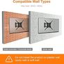 TV Wall Bracket, TV Mount for 26-55 inch Screens, Swivel TV Wall Bracket for Flat & Curved TV up to 30KG, Tilt (FREE POSTAGE) Image 4