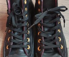 Converse All Star Chuck Taylor leather trainers
