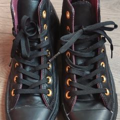 Converse All Star Chuck Taylor leather trainers