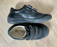 Petasil boys leather shoes uk 11/eu 29