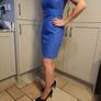 Blue dress Image 3