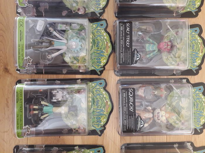 Rick and morty figures