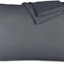 Premium Quality Fabric Pillowcase Pair - Soft Breathable Material with Silky Smooth Finish, Elegant Stripe Design, Standard Size 50cm x 75cm, Machine Washable, Fade Resistant, 5 Beautiful Options Image 7