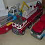Large collection of Paw Patrol vehicles and figures Image 3
