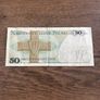 Poland 50 Zlotych Banknote  1988 Issue  Karol Swierczewski  Polish Peoples Republic Image 2