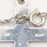 925 vintage Sterling silver cross necklace Image 5