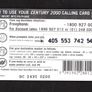 Ireland IR5/ E6.35 Dome Telecom Century 2000 (Remote Memory) Prepaid Calling Card Image 2