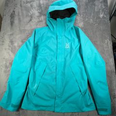 Haglofs Women's Tjarn Rain Jacket - Hooded - Waterproof- Size M