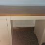 Solid wood dressing table with 6 drawers Image 3