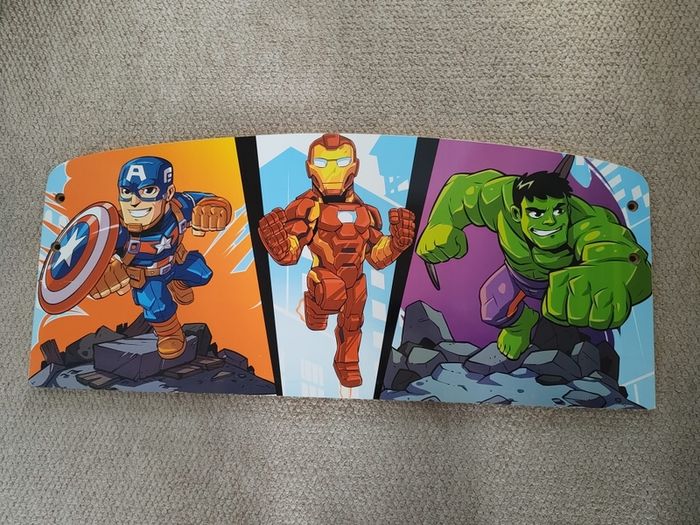 Marvel superheroes toddler bed