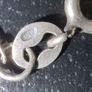 silver amber necklace Image 4