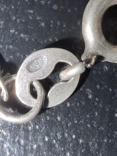 silver amber necklace