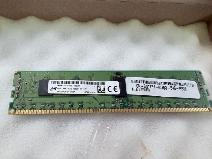 4gb Ddr3 Memory X25 Sticks Mt9ksf51272pz-1g6e2hf