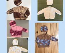 Baby Cardigan and Hat