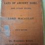 Rare book - The Lays of Ancient Rome by Lord Macaulay Image 3